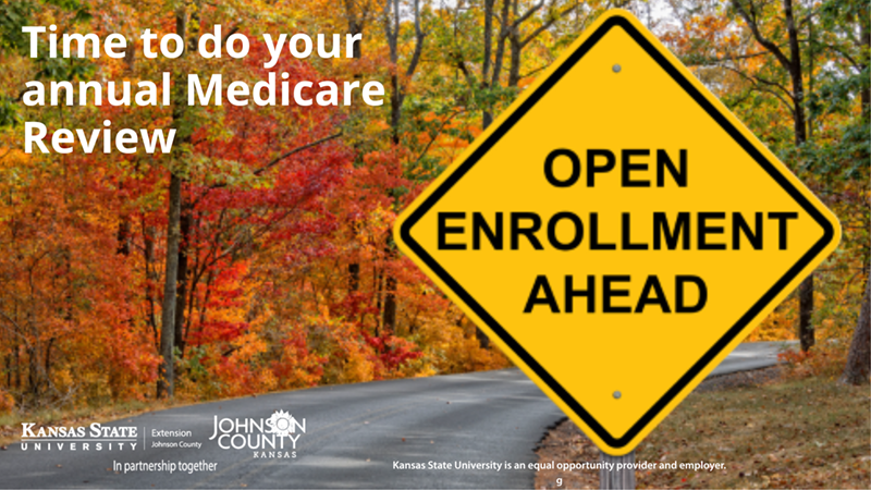 Medicare open enrollment fall winding road