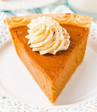 pumpkin pie slice 