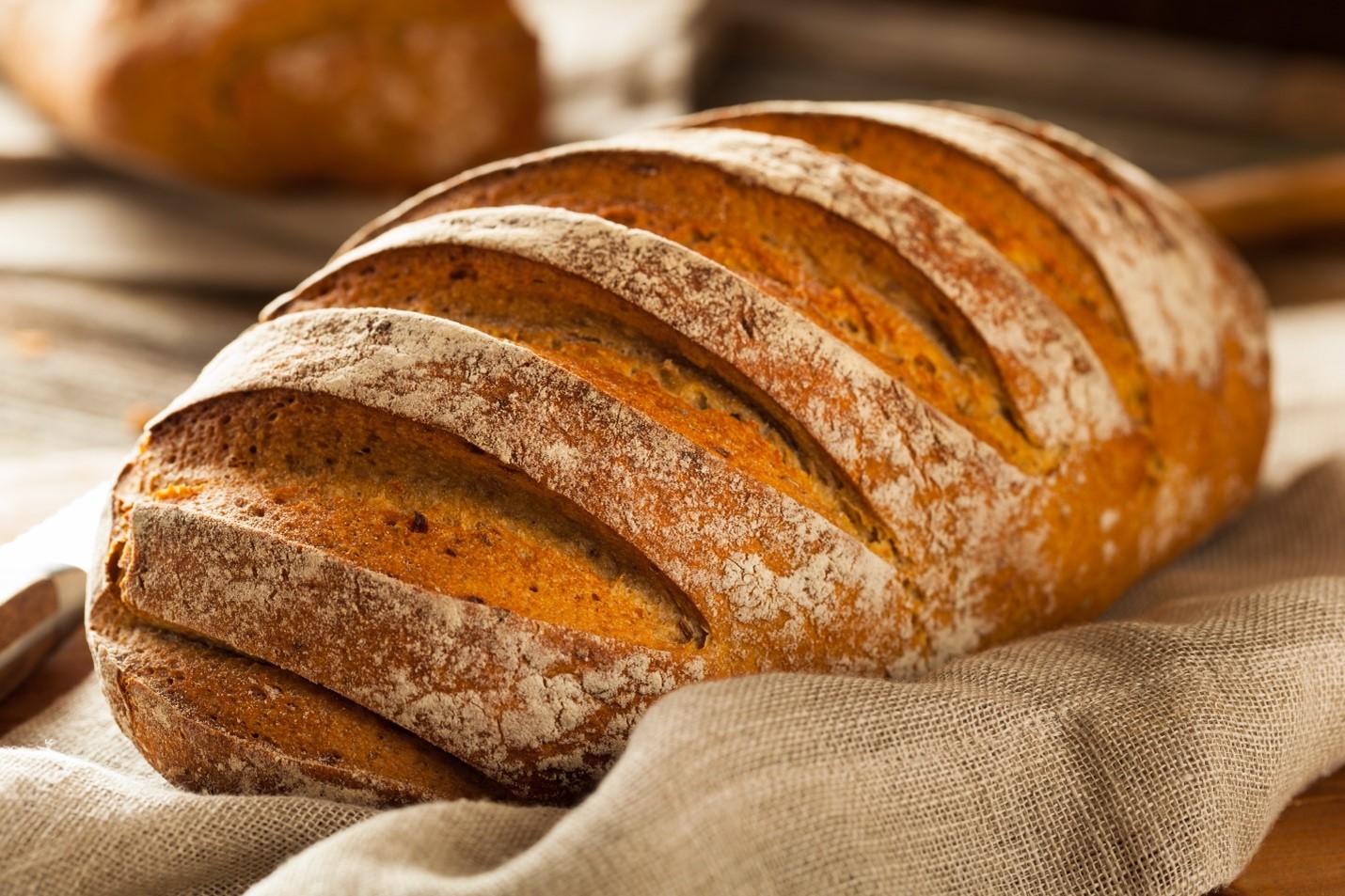 Homemade Loaf of Bread 