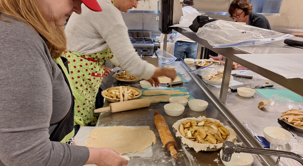 adult pie baking class